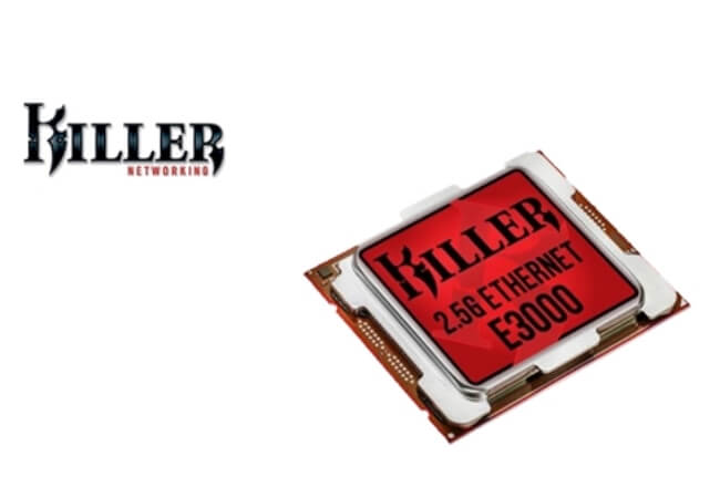 支持2.5G以太網(wǎng)，Killer E3000網(wǎng)卡發(fā)布